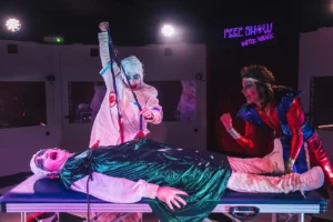 A photo from the Peep Show - Battle Royale stage show